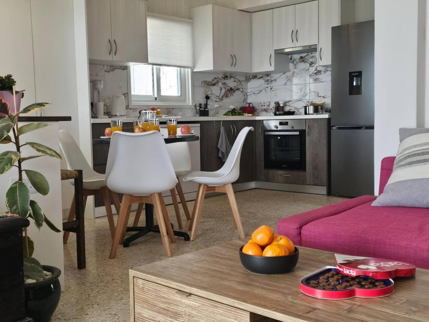 Ammos Beachfront Villa Paradise Larnaca Extérieur photo